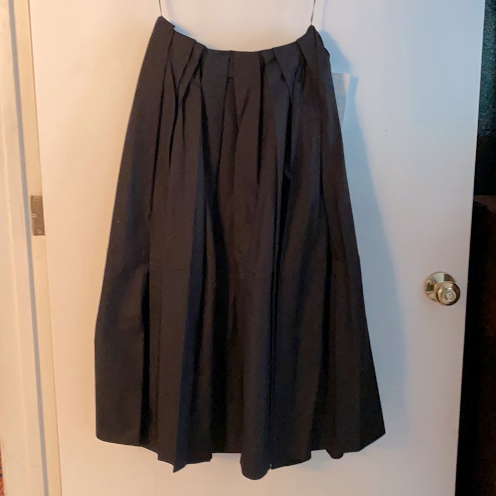 Khaite Black Midi Skirt size 0